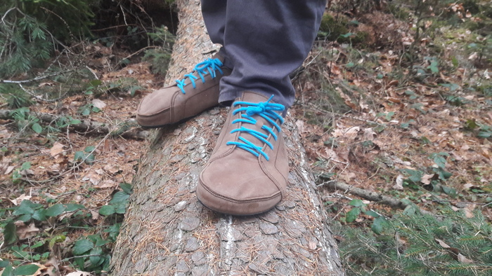 The first generation of INCA barefoot shoes